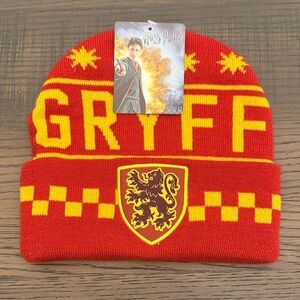 Loot Crate Warner Bros. Gryffindor Red and Gold Beanie Knit Hat